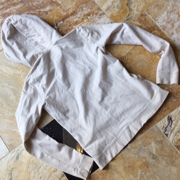 Billabong cream hoodie/copper script logo/Pockets - Picture 5 of 8